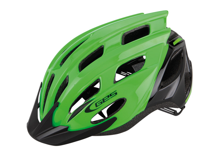 CASCO BICICLETA GES KORE JUNIOR VERDE FLUOR NEGRO 50/56